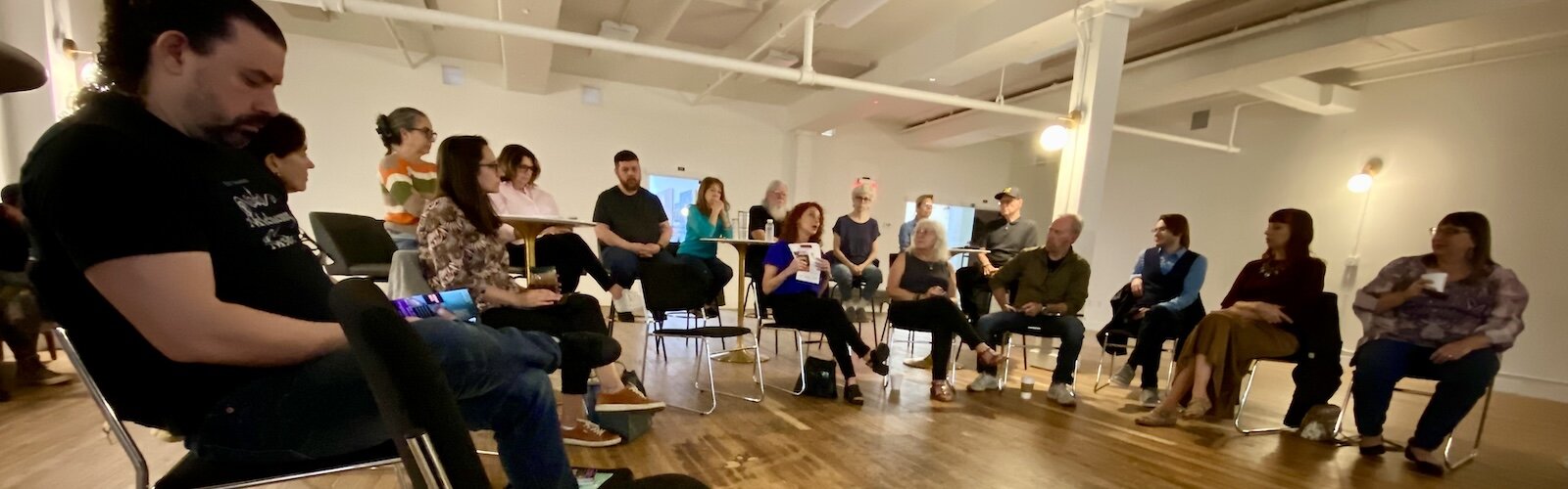 The Ybor City Ad Hoc Arts Group 's monthly meeting at the Kress Building is a forum to talk about what's new and what's next in the Ybor arts scene.