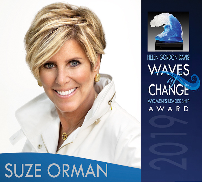 Centre for Women honors Suze Orman.