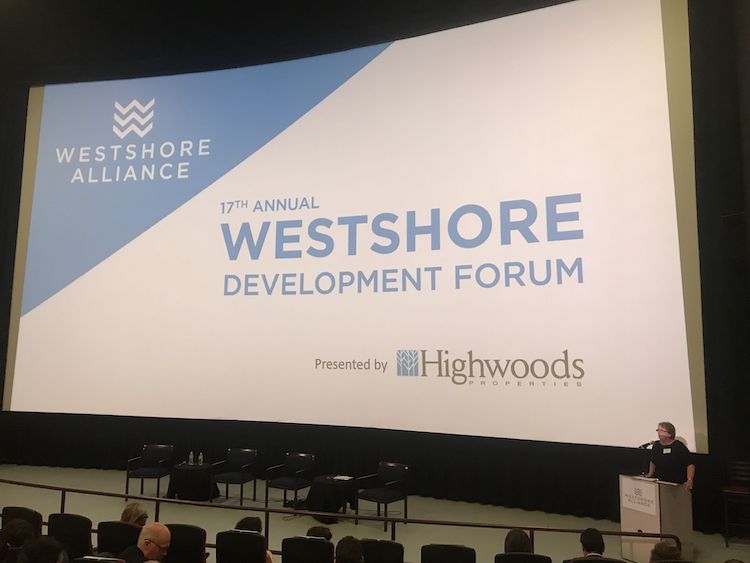 Westshore Alliance Development Forum talks about investments in the District spanning Kennedy and Westshore boulevards.