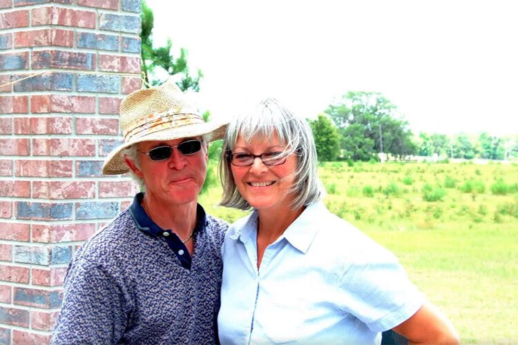 Terry and Janis McKnight, owners of Strong Tower Vineyard and Winery in Spring Hill.
