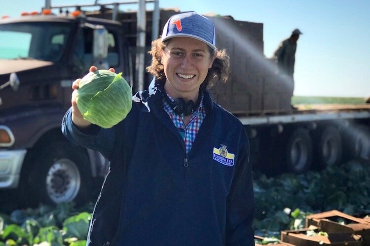 Future Farmer Arie Fry has traveled to England, South Africa, Iowa, and Washington D.C. to learn more about the economics of farming and feeding the world.
