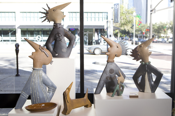Sculptures by Beate Buegler Marston featured at the Florida Craftsman Gallery.  