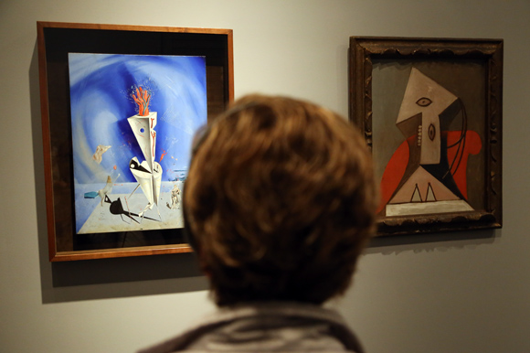 The Picasso Dali exhibit at The Salvador Dali Museum in St Pete.
