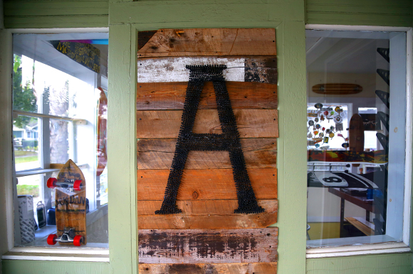 Austin's Board Shop on Platt Street. 