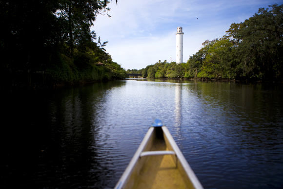 Canoe rentals are available along the Hillsborough River.