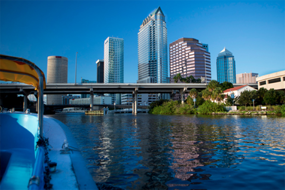 Tampa Water Taxi. 
