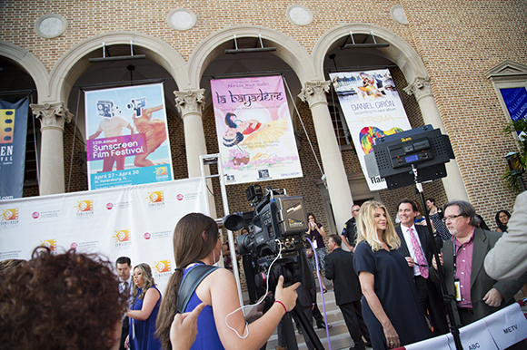 Actress Kirstie Alley at the Sunscreen Film Festival in St. Pete. 
