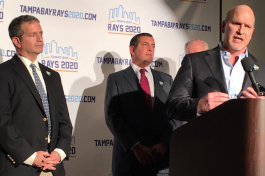  Rays Owner Stu Sternberg, Ron Christaldi, and Chuck Sykes get behind the move to Tampa.
