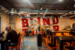 Blind Tiger Mural at their new location in South Tampa.