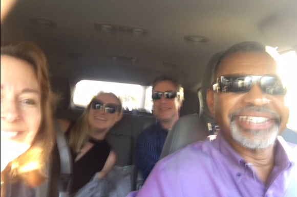 I was able to carpool with colleagues to a workshop in St. Pete.