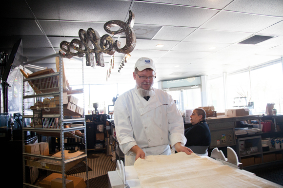 Kevin Boxx makes 400 croissants daily at the French patisserie with American and Latin infusions.