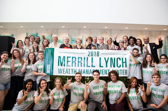 Unveiling event of the Merrill Lynch Wealth Management Center at USFSP.