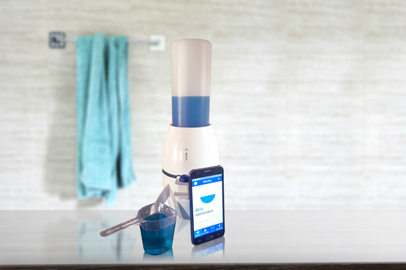 Jabil Packaging Solutions’ liquid-level sensing solution enables smart auto-replenishment.  