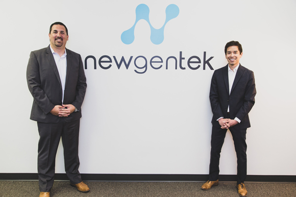 Jared Lederhandler, left, president, and Chon Nguyen, CEO and founder