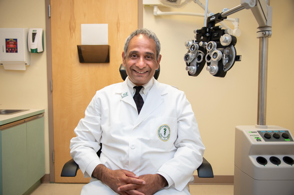 Dr. Ramesh Ayyala is making improvements at USF Health Eye Institute.