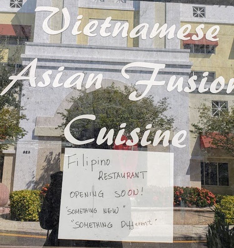 A new Filipino restaurant coming to downtown Clearwater.