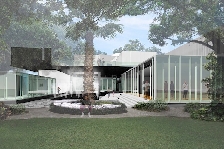 The proposed entrance to the new Woodson Museum in St. Pete.