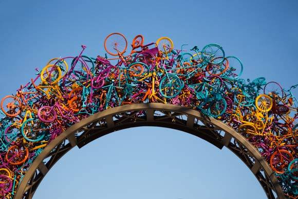 Bike Arch by Tylur French at Overton Park
