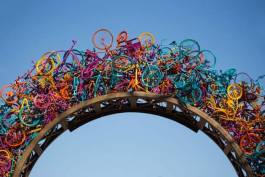 Bike Arch by Tylur French at Overton Park