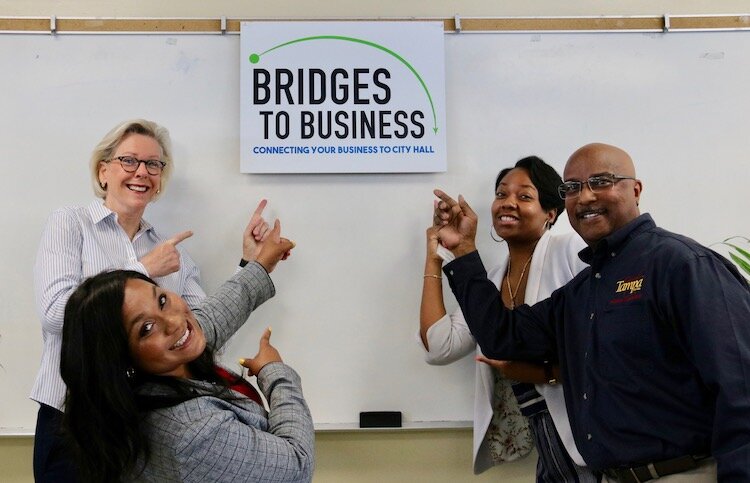 Bridges to Business is a new initiative designed to connect local business owners with city staff.