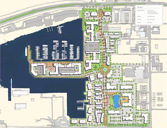 Conceptual Plan, Westshore Marina District