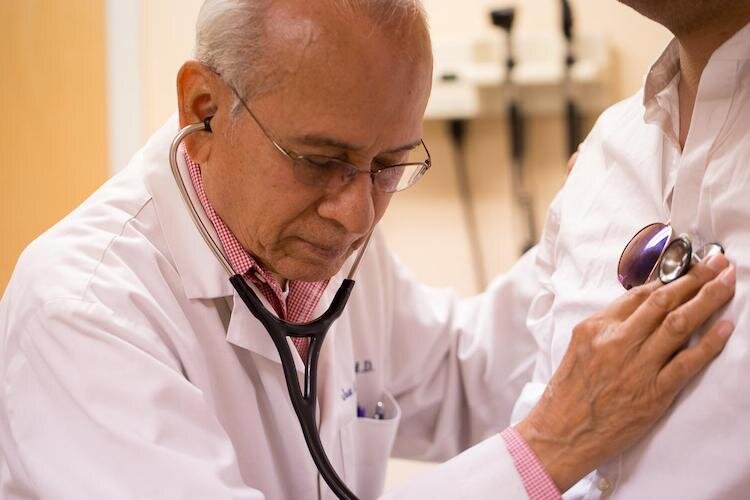 Physicians volunteer their time and expertise at the Judeo Christian Health Clinic in Tampa.