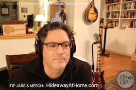 The Hideaway At Home livestreaming.