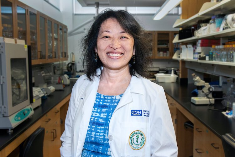 Dr. Kami Kim, Director of the Division of Infectious Disease and International Medicine, USF Health Morsani College of Medicine, and director of research at the Tampa General Hospital Global Emerging Diseases Institute.