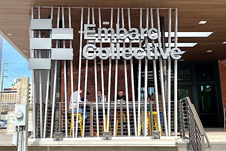 Endeavr Coffee, owned by Blind Tiger Cafe, serves up refreshments at Embarc Collective.