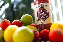 Blood Brothers Bloody Mary Mix features handmade clamato and a robust mix of spices.