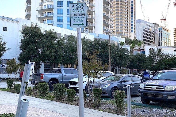 Visitors to Tampa need to pay attention to signage guiding parking rules.