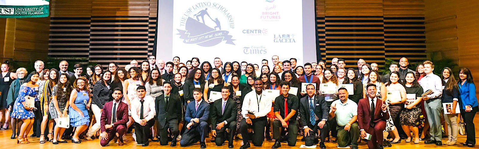 There are 147 students in the USF Latino Scholarship Program. 