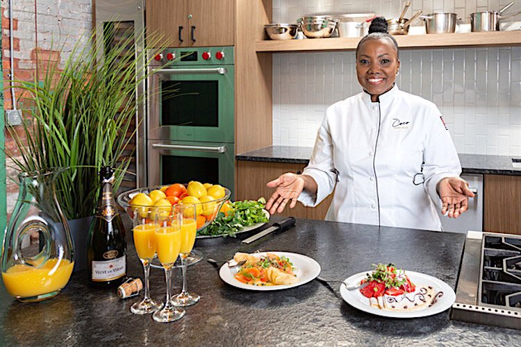 Kareen "Coco'' Linton, Culinary Educator at Escoffier School of Culinary Arts online and CEO of her own lifestyle company, A Dash of Coco LLC.