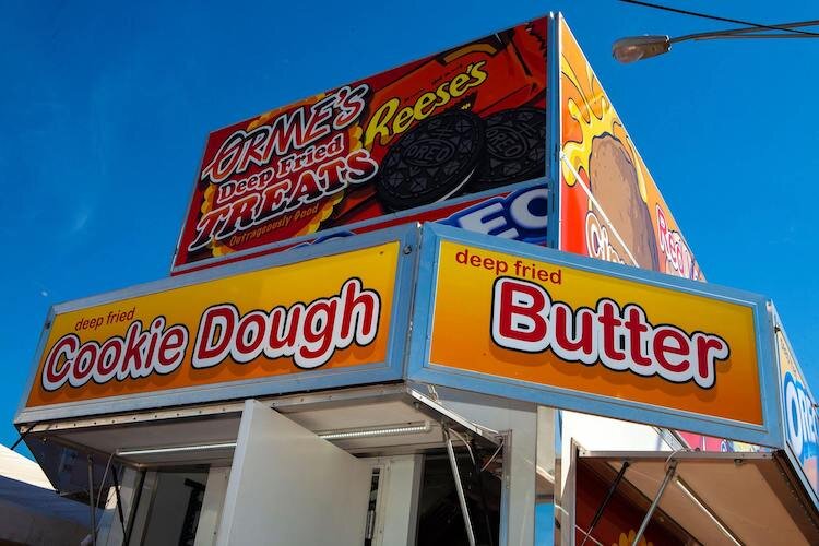 Fried butter on a stick? Clasp your chest and go for it.
