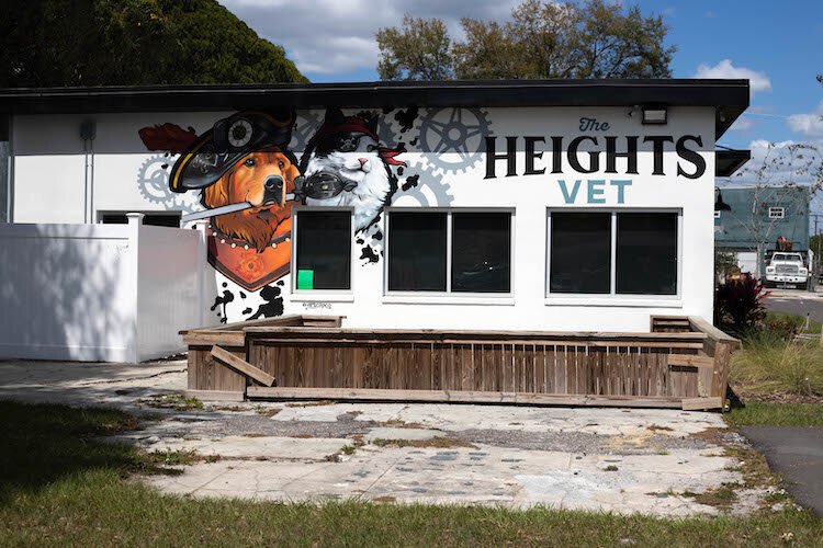 Tampa Heights' reputation as a very pet-friendly environment led to the opening of The Heights Veterinary Clinic.