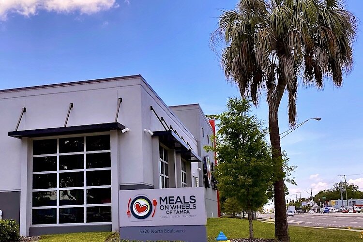 The new headquarters for Meals on Wheels on Hillsborough Avenue.