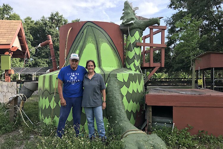 Sonny and Maryann Bishop created the Rosebud Continuum Science and Education Center on their property in Land O' Lakes, Fla. The space is named after the Rosebud Indian Reservation in South Dakota, where Sonny, a Lakota-Sioux elder, grew up.