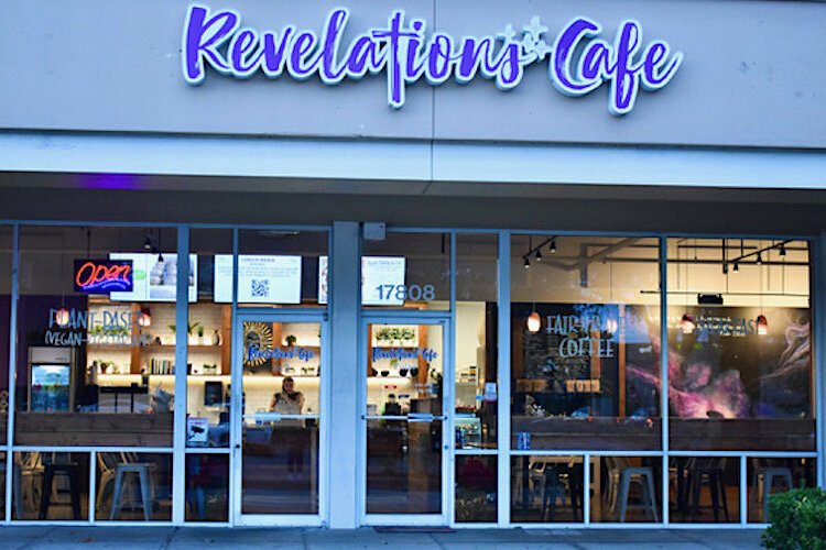 The Revelations Cafe is a unique mom-and-pop restaurant in Northgate Square,  Lutz.