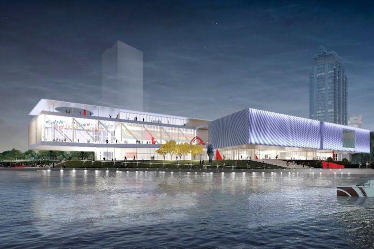 A rendering of the  Tampa Museum of Art expansion.