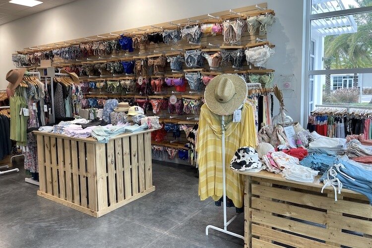 Sand Surf Co. is one of the newer shops to open at Marina Town Center in the new Westshore Marina District.