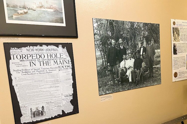 Event attendees will have the opportunity to tour the new exhibit at the former Tampa Bay Hotel called 'Stop the Presses! Fake News and the War of 1898.'