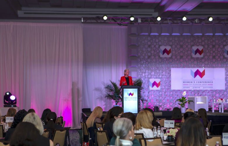 Several hundred women attended the sixth annual Women's Conference of Florida on Friday, April 8, 2022, at the Tampa Convention Center.