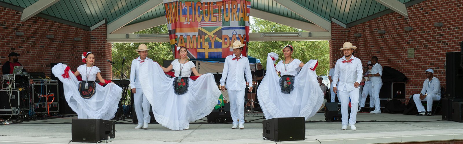 Mexican dancers entertain the crowd at the Multicultural Family Day event at Water Works Park.