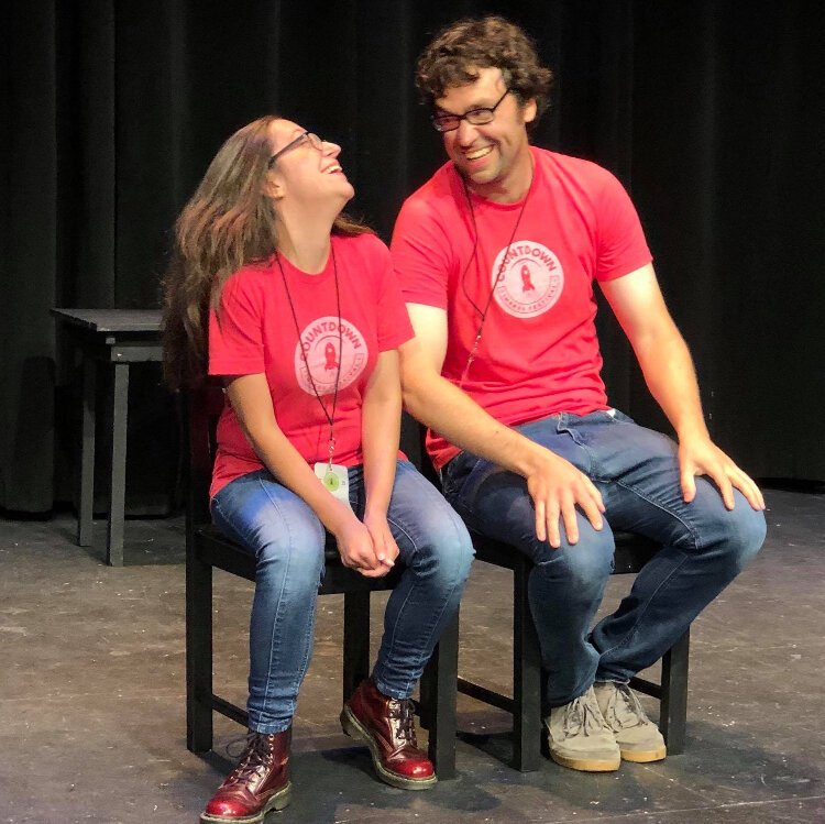 Justin Peters and Kelly Buttermore, comedy partners in the improv duo "From Justin to Kelly," decided to launch an improv festival of their own six years ago.