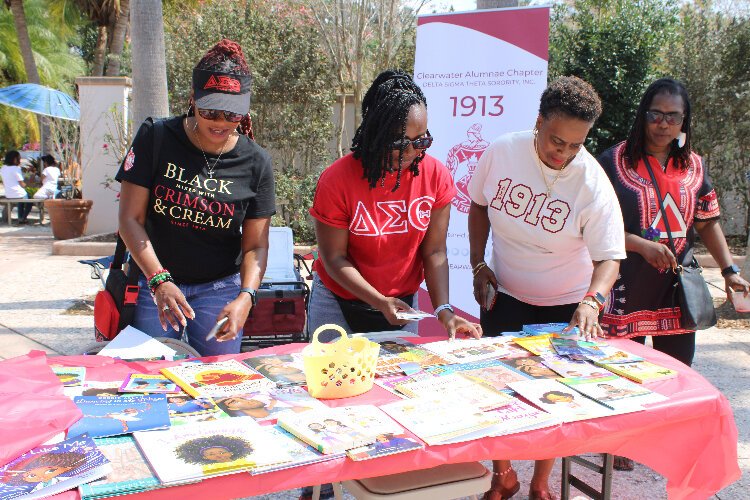 The Pinellas African American Heritage Celebration featured community groups and nonprofit organizations along with artists, musicians, poets and small businesses. 