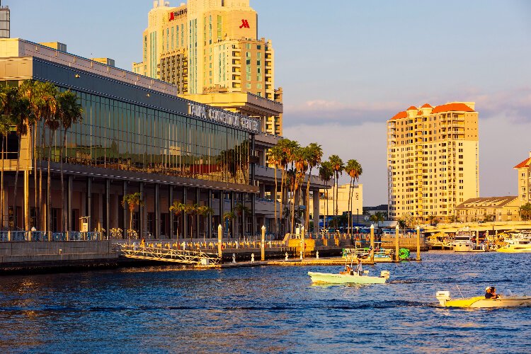 The Tampa Convention Center completed an extensive renovation and expansion in 2023.
