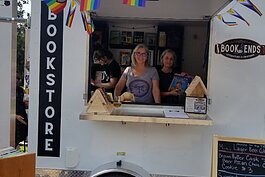 Sisters Teresa and Laurie Rodriguez have launched a mobile bookstore until their shop Bookends: Literature & Libations opens in Ybor City in 2024.