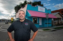 Rene Valenzuela in front of the new Ybor City location of his restaurant, Rene’s Mexican Kitchen, 2802 N. 16th St.