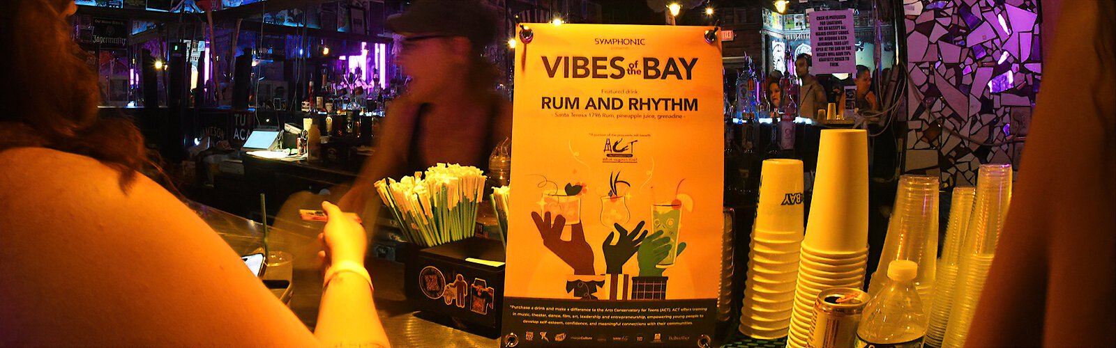Rum and rhythm provided joyful vibes at Crowbar in Ybor City as the establishment celebrated Symphonic Distribution's seventh Vibes of the Bay festival.