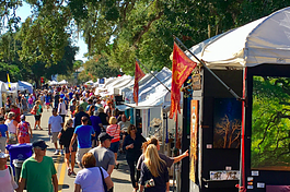 The 27th annual Downtown Dunedin Art Festival  is January 6 and 7.